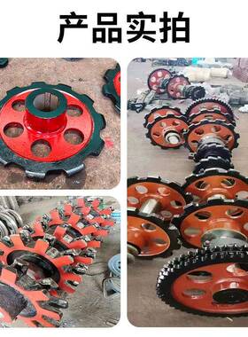 提升机总成洗煤机大节距链钢制齿轮链轮工动业输送链VMK传链轮轮