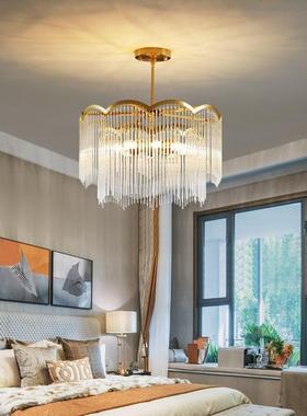 客厅水灯灯中山灯具大全202年新款现代5简DD940约轻奢吊大气晶卧