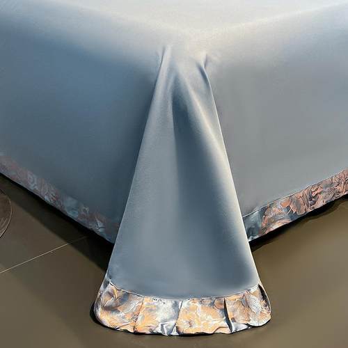 欧高精密色织贡缎提花双四件套亲肤裸睡透气床家上用品SGU人用床