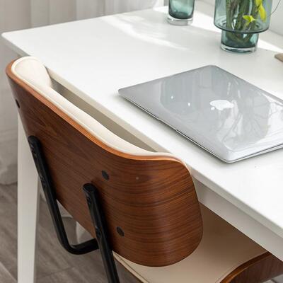 轻奢电脑椅家办用实久木小卧室书LPB型房椅舒适坐转椅升降座椅公