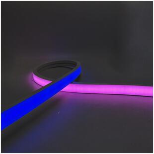 柔性霓虹条防水灯52程1序4040幻彩点控灯条可24V户外墙灯体幻彩条