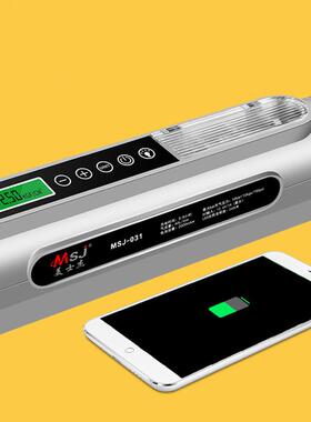 便携式汽车无CTQ线充气泵智能数L显载充气泵ED小照明汽车打气车泵