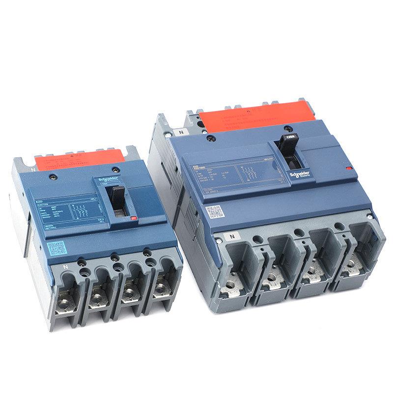 塑BJG壳断路器EZ系列智能空气开关E型相四线4PP100A三/D160A