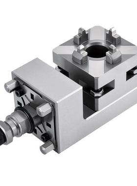 system3曲R气100火花4机NC动卡盘D75卡盘手动多工位横立非头标