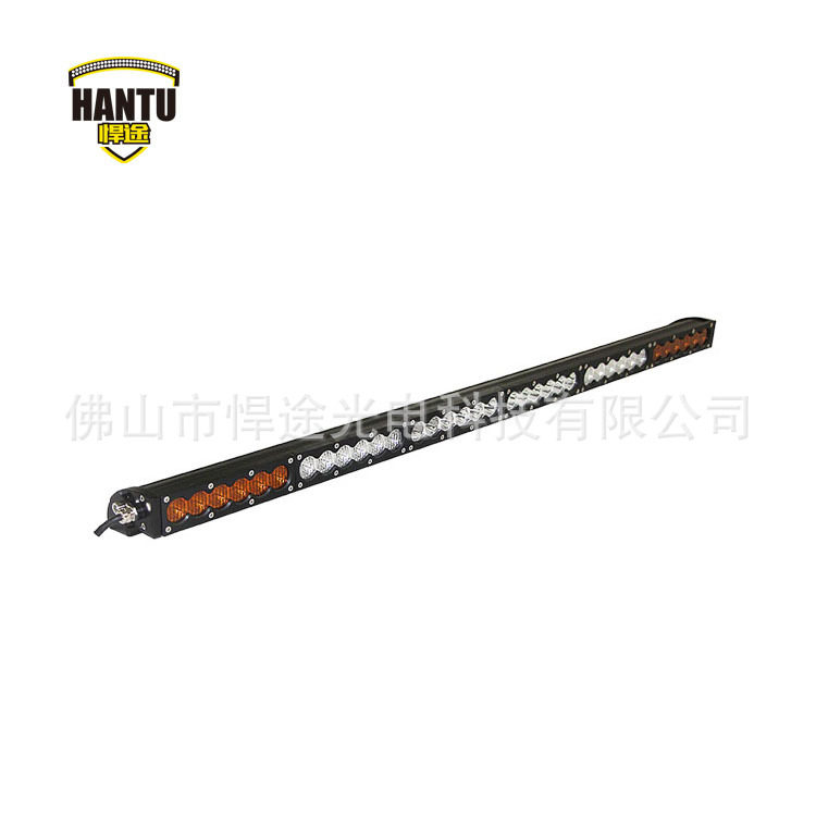 37英寸180W单排黄白光LED汽车长条灯 5W*36珠 LED越野车改装灯