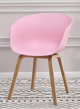 围椅木8166半全包布塑料椅闲子包办腿公椅滑轮椅子彩色塑料休椅