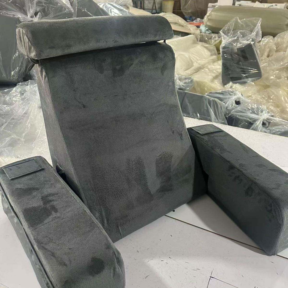 阅读扶手枕楔枕形枕头阅读床上腰ve垫kkiaFMKZ-101坐靠枕阅读枕头