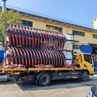 大型矿用螺旋溜槽石英5LL-1200砂分重设备选钛螺旋选矿式山设选备