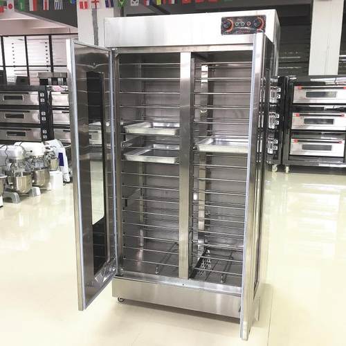 直销16盘32盘发酵箱不醒发箱商面发包发酵柜锈钢发面恒温ZML酵用