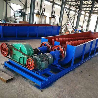 砂料场矿山石螺旋黄洗砂机备河道泥土洗砂设洗XSL-1200石机双轴槽