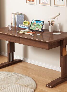 可用书桌家套桌子电YXL脑桌装实木儿童习学桌课桌椅升降小学生写