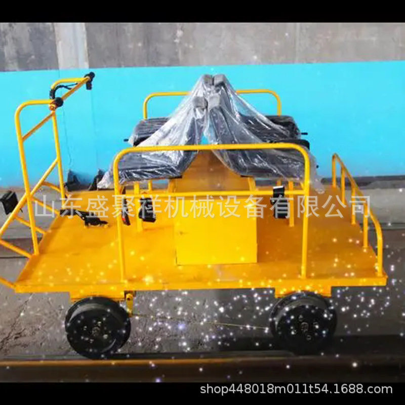 盛聚祥铁路轨道巡检轻型平板车