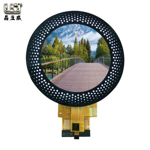 2T.1寸TFT圆屏40*4ZPU80扫地机器人小电8LCD液晶显示家屏+CP总成