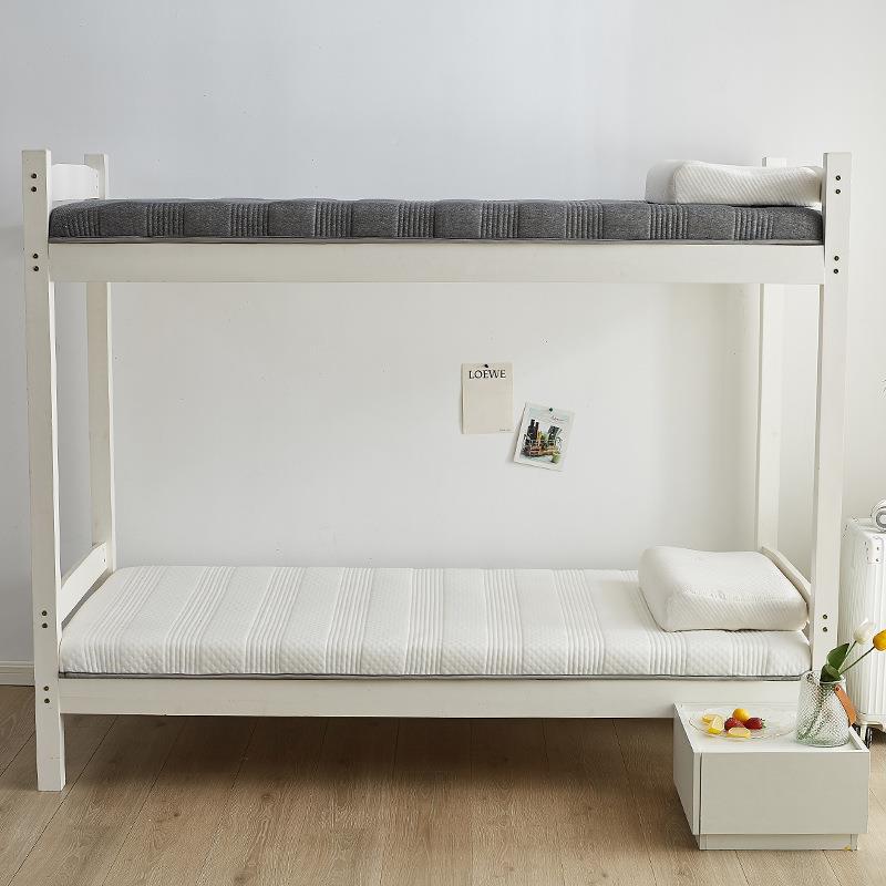 ODV新不款塌乳胶忆海绵床垫学生线条可记折叠循陷环透气床褥子