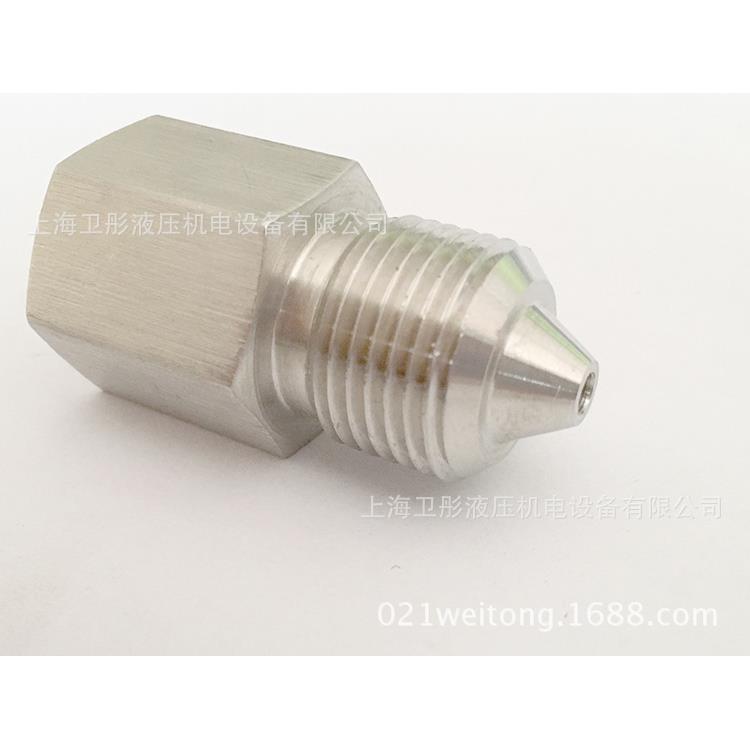 超压高过渡接头不锈转ZFS接UNF3/4外螺纹转UNF9/16钢内螺头纹