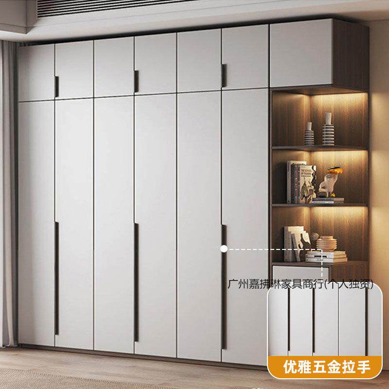 Yla轻奢实木衣柜家用卧小无品牌/型储物户柜子简纳约室现代出租房