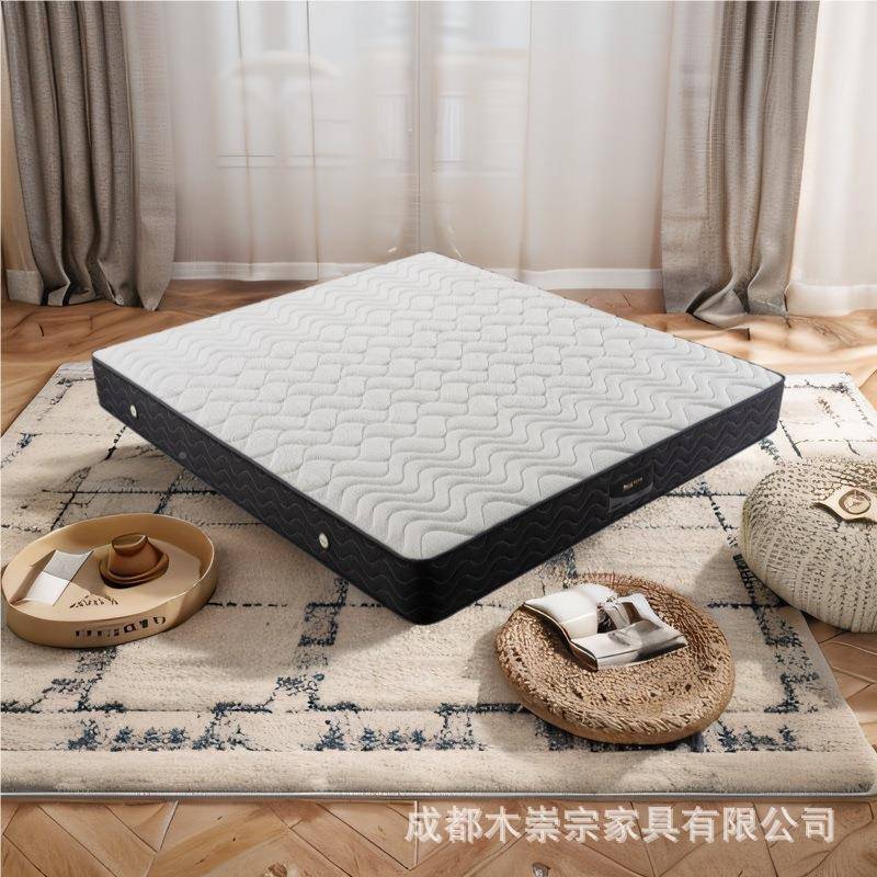 店双层无品牌/护脊3E环酒保椰棕记忆绵高回海绵乳高端床垫胶席梦