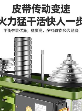 台钻多能功钻钻攻一体机业工445级调速台式铣床小型家用220V珉达