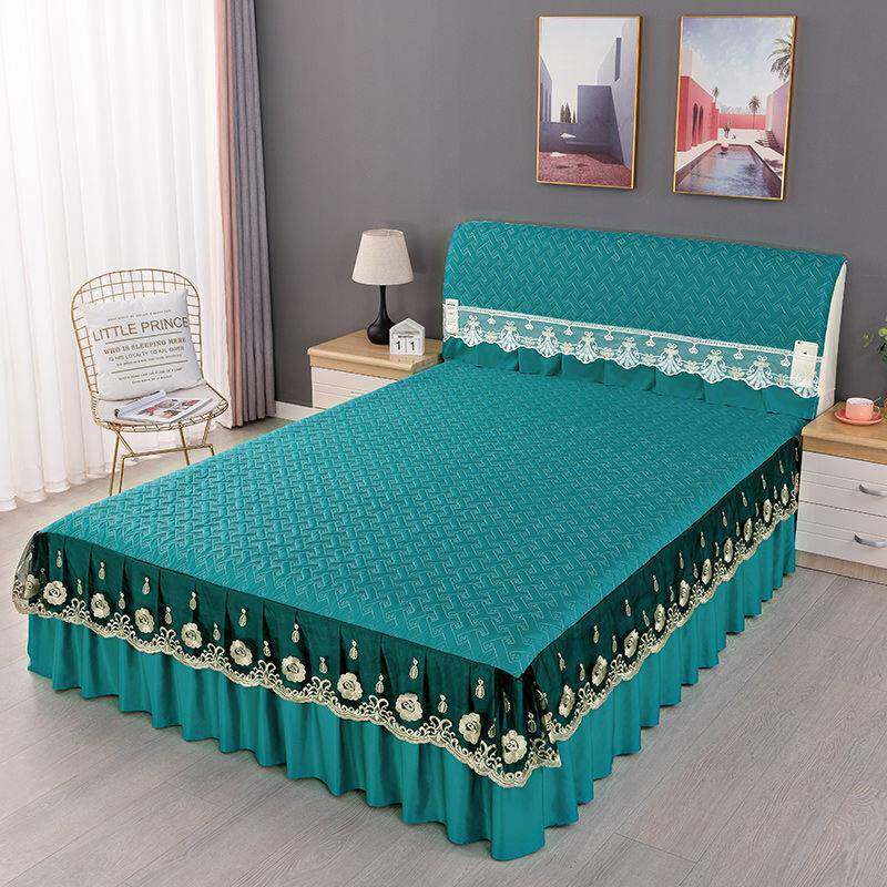 头罩床罩HTB床床套保护套床罩防裙尘头罩单件床笠防尘罩床床靠垫