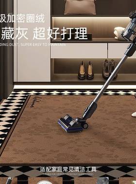 入门地垫大门防滑脚F98H65M6垫户子毯家用地免口洗进门外除尘复古