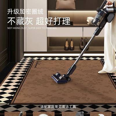 入门地垫大门防滑脚F98H65M6垫户子毯家用地免口洗进门外除尘复古