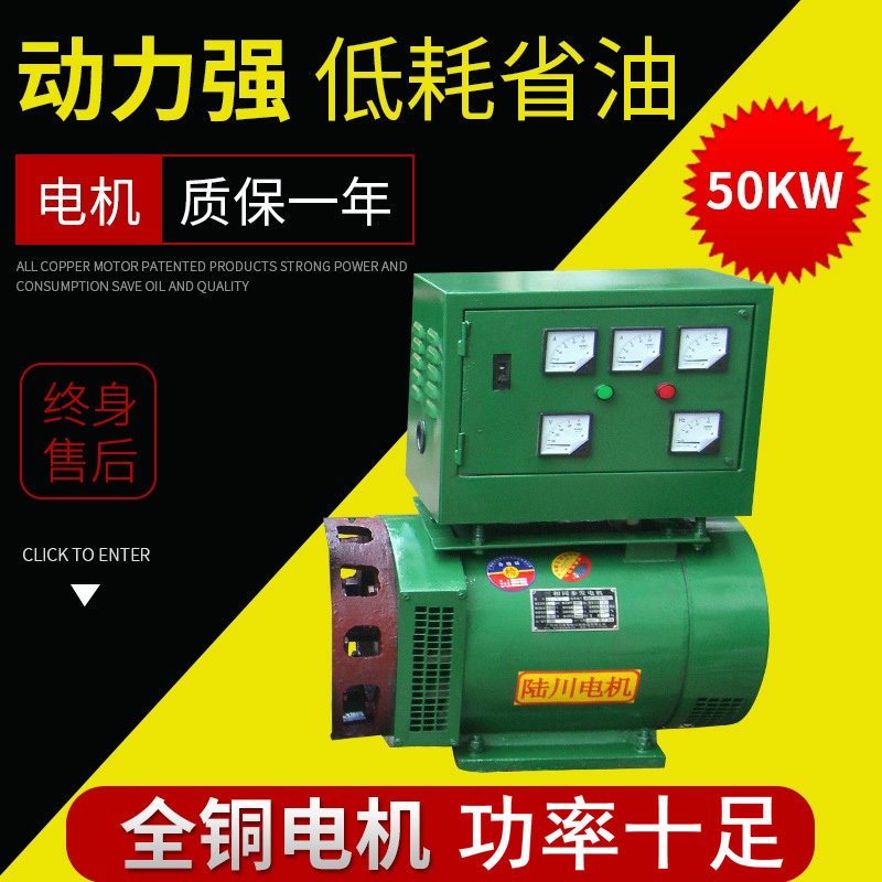 50KW全铜三相交流同步发电机