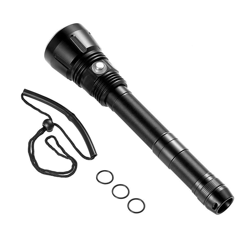 DH8GJ跨境X新款光HP照70二代大功率潜水手电筒专业水下防水强光明