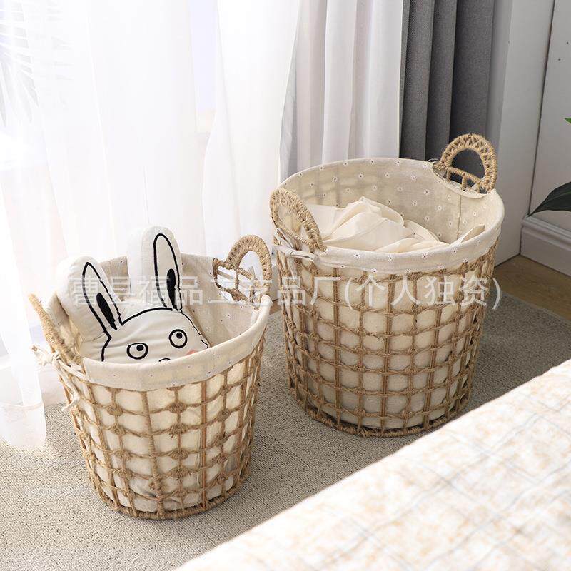 日脏衣织篓编玩具收纳筐柜下脏衣篮仿藤编20250112用浴室家卫式生