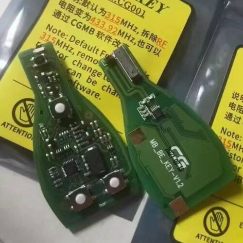 厂家直销BGA半智能 智能卡23按键遥控汽车钥匙315 433频率 带芯片