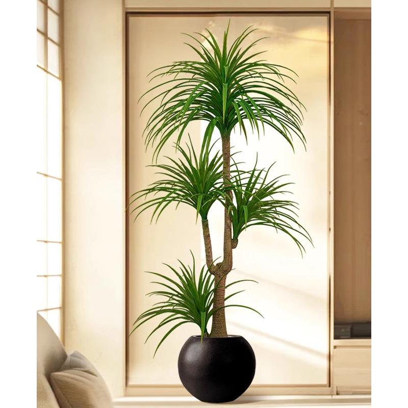 龙血树真绿植龙须树龙铁树仿客厅无品牌/装饰室内型假植摆物盆大