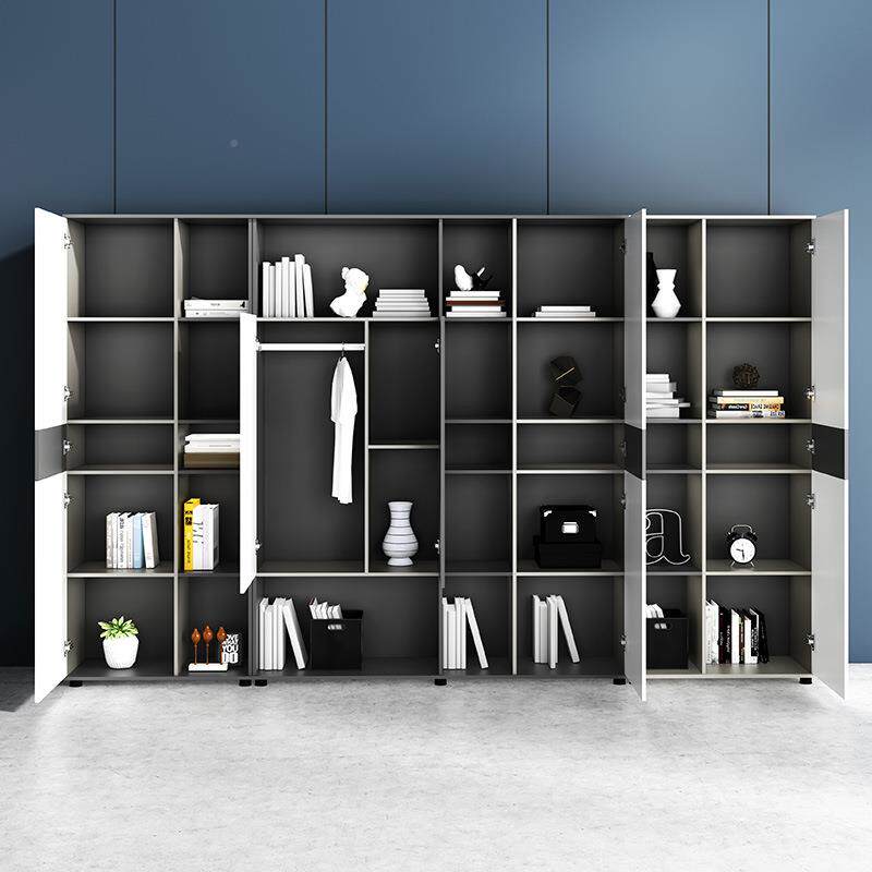 老板办公家具木质柜文件柜板资料档案办wjg-30公室文柜子背式件景