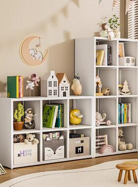 钢制书柜格QXX子柜书架自由纳组合架落地置物客厅墙展示柜收储靠