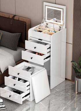 现代约梳31262708妆台床头妆柜一体简多功能小型迷你小户型卧室化