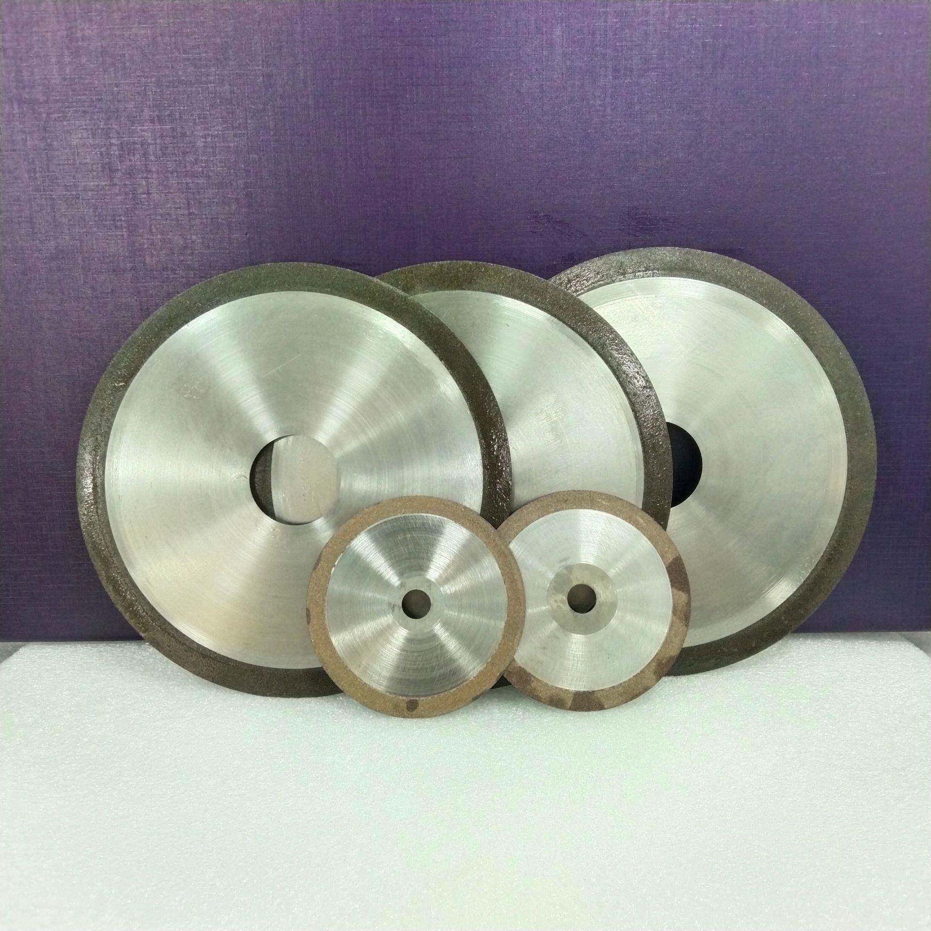 现货合树片脂砂轮切割金刚石磨金片石150*10*1材模具金属光打磨盘