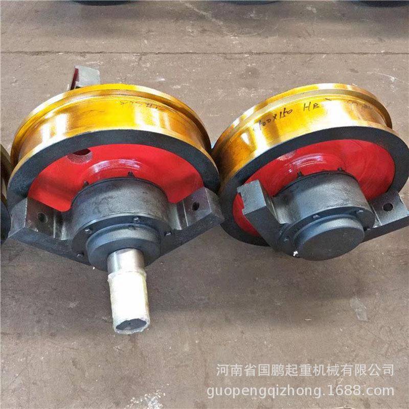 钢包车组8龙门吊轨道轮CIU直径5060/00/700/00双缘大车轮驱动行车