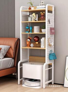 洞洞板客TKZ厅扫地子机器人上加方置物架收纳架多层书架小架落地