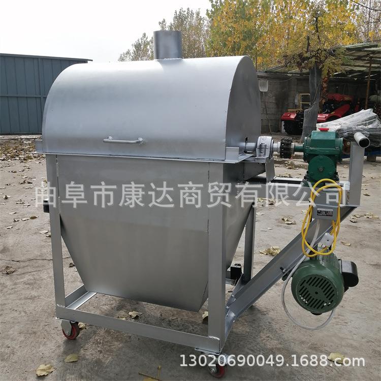 质干果烘干机器不锈钢材桃炒货机炒核板栗带641皮花5生机器0斤