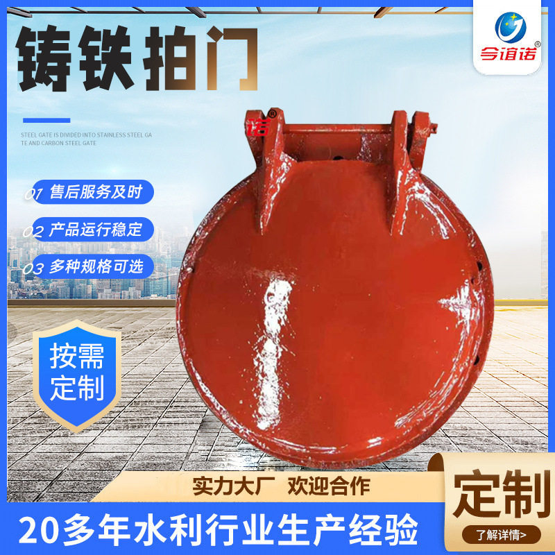 铸铁镶铜电动常压机闸一体闸门