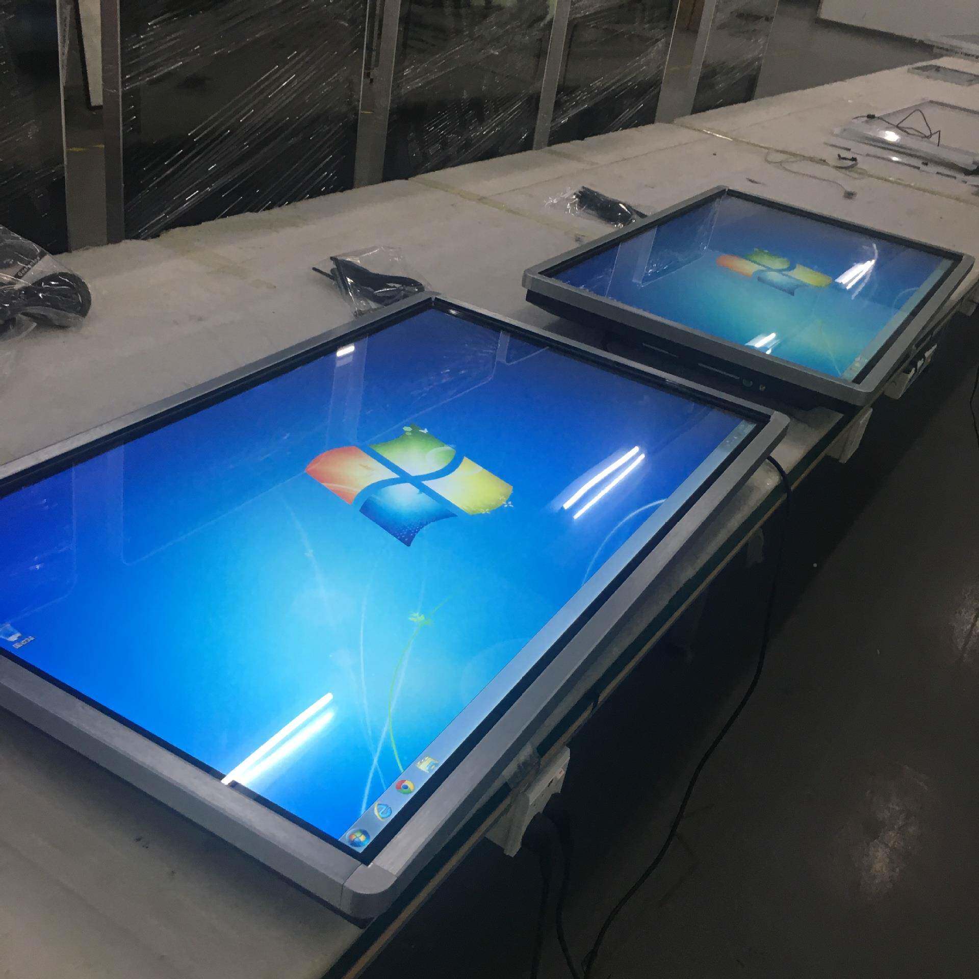 嵌43寸壁挂电脑触控摸一体DH201机触摸查询机/挂墙触屏式金属宣入