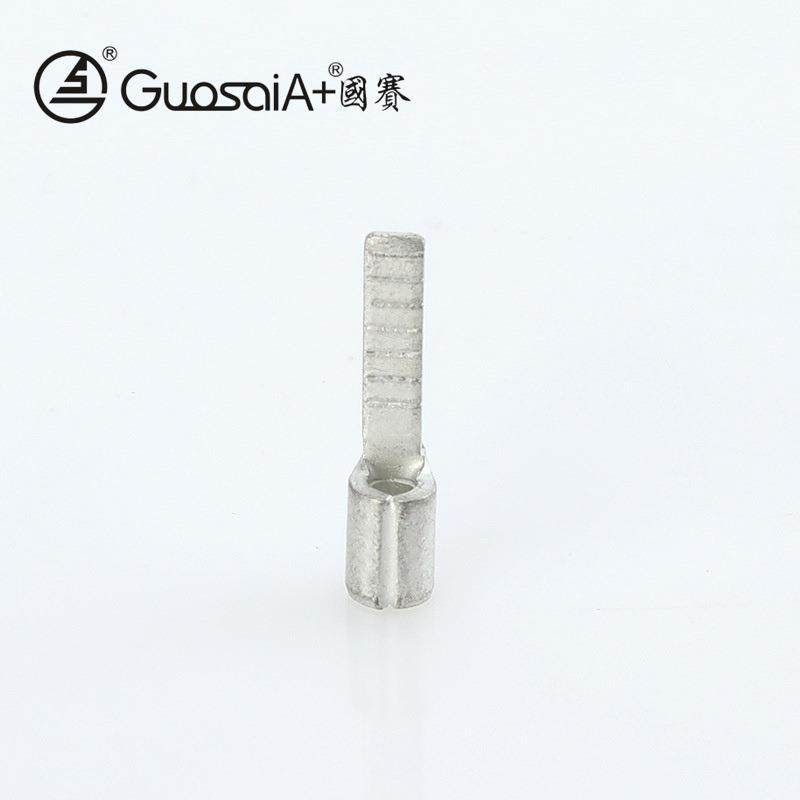 冷压端端裸子片DBN系子PUT列无绝缘护套形端子铜线耳冷压接线端子