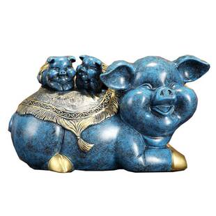 意金猪存钱罐可爱储罐家用大人儿童超大容量MXD客厅家钱创装居饰