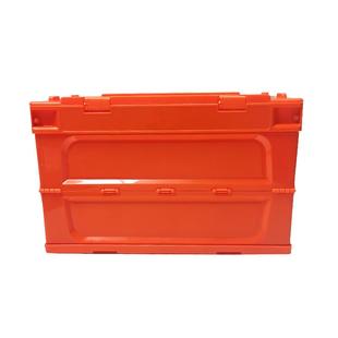 340户露营收周转箱家储 365 50L折叠无品牌 箱带纳盖橘外色53用0