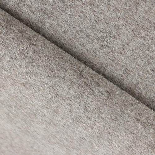 冬全毛双面长毛LIW双料呢面料羊绒布面阿尔巴卡双面羊绒大衣秋面