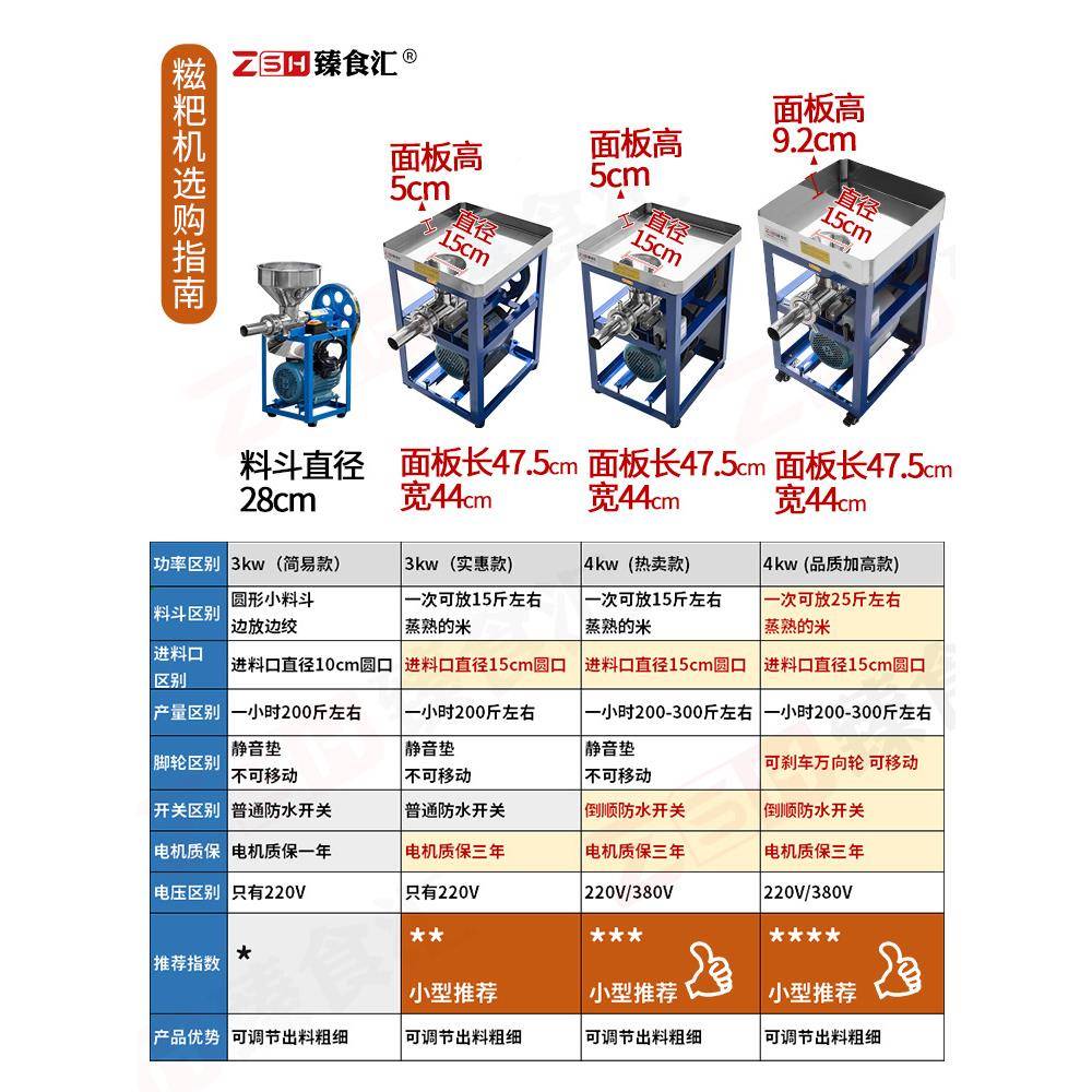 糯米糍粑机机打械糍粑过年年QG全自动糯米粑的机器饵机块小型做糕