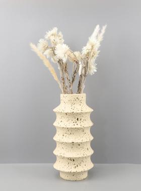 现代简约树脂层艺术花器客厅房0507卧玄叠关办公室室餐书厅家居装