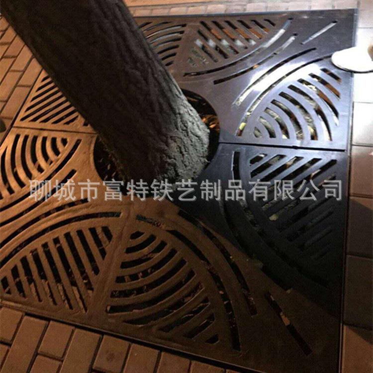 广市政工程WCJ东雨水篦子板铸铁树篦子铁艺盖下水道井盖量大从优