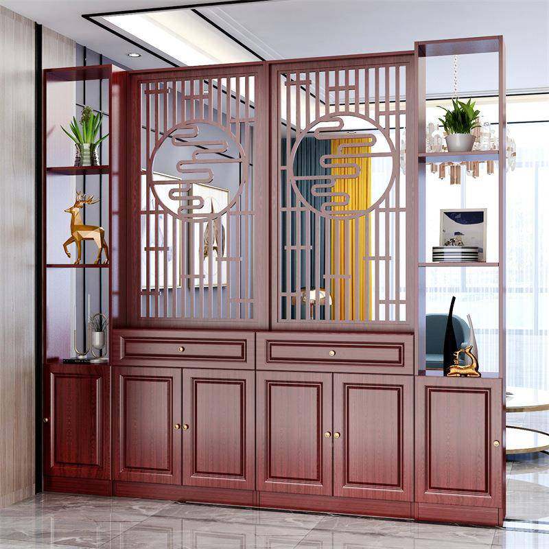 新中式关入柜屏风隔断客厅户正对门799遮玄挡门酒柜进简约置物架,住宅家具,门厅/玄关柜/玄关架,淘宝优惠券,粉丝福利购,淘宝优惠卷