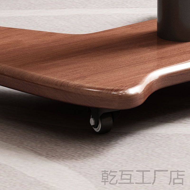 可移动边几实木升降电脑桌小户型床边桌子家用学习可折叠小书桌子