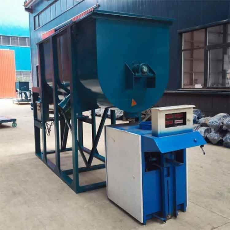 现货销卧式砂浆搅拌机涂料腻子快DUN合干粉混机苯板胶售设备