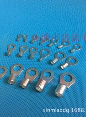 厂家O4-6铜鼻子冷压接TLJB端子头冷压裸端O型冷压裸端线子